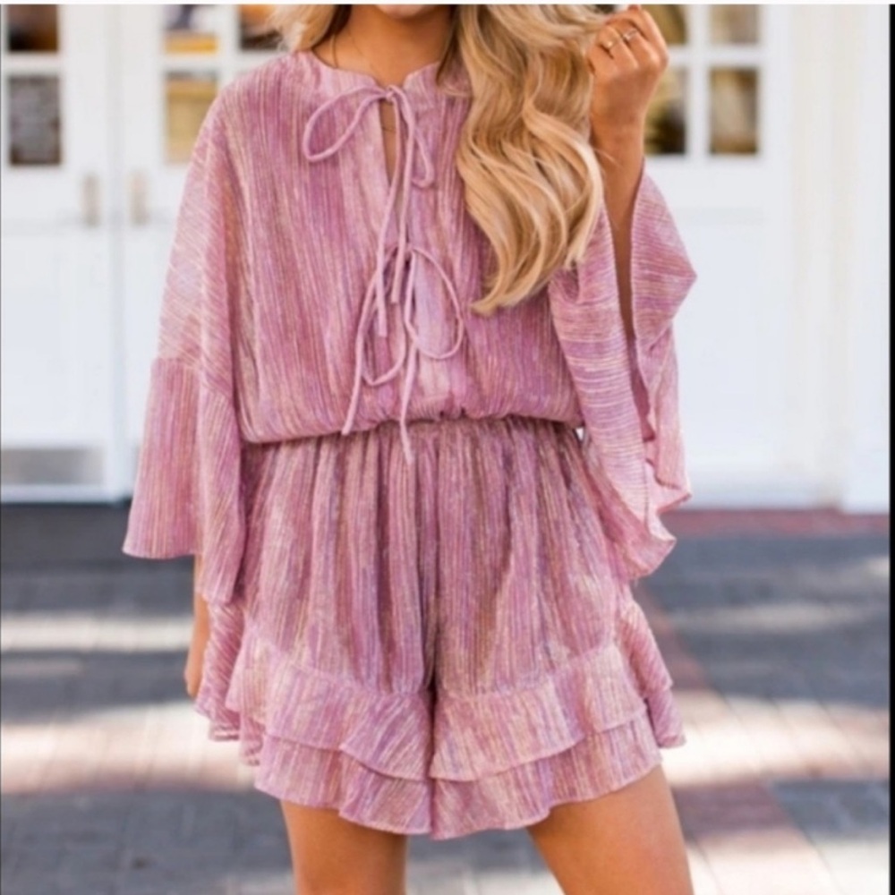 Pink Romper Size Small Impeccable Pig